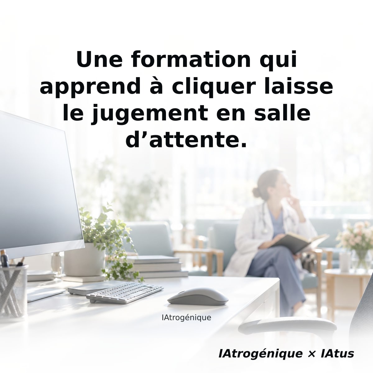 Une formation qui apprend à cliquer laisse le jugement en salle d’attente.